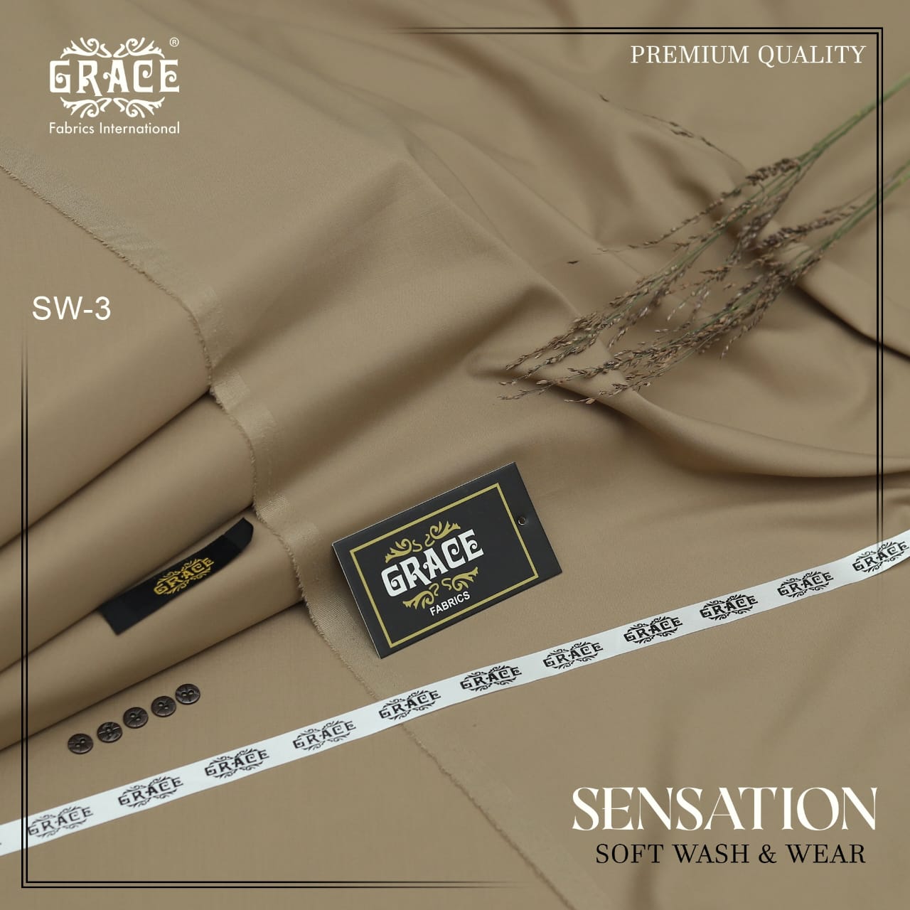 Grace Premium Boski Wash&Wear Unstitched
