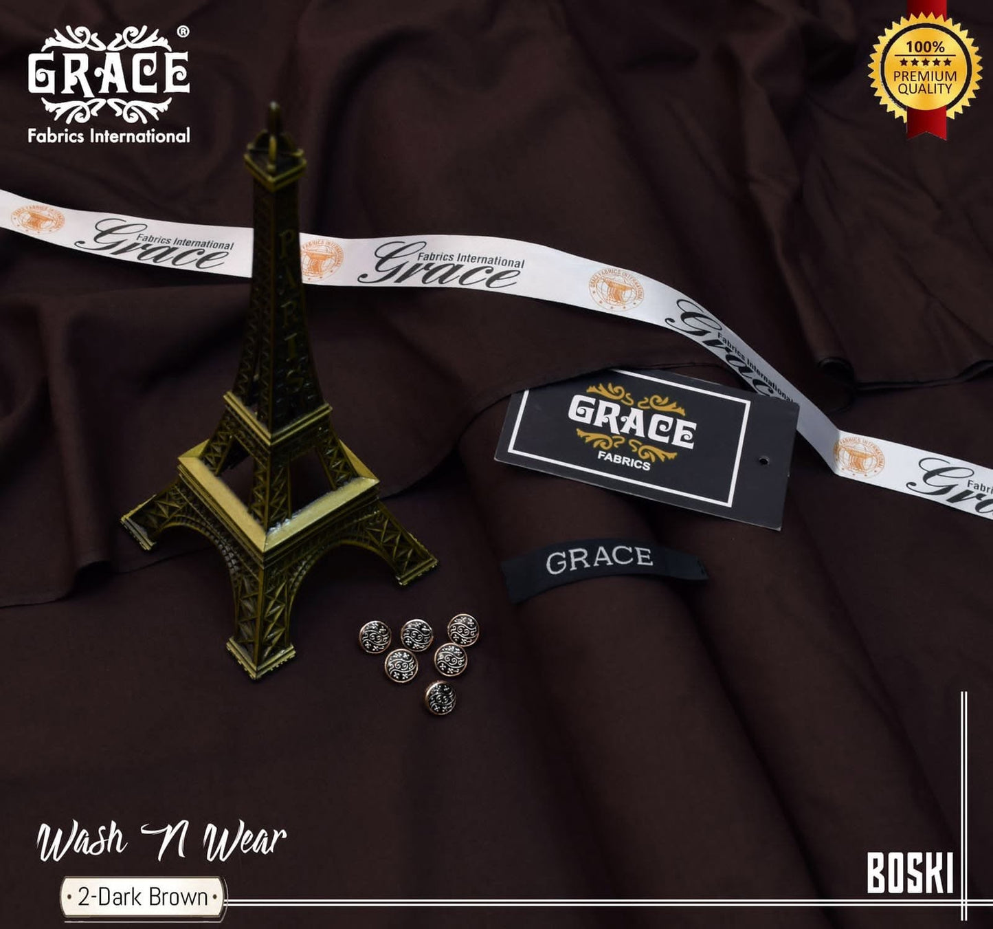 Grace Premium Boski Wash&Wear Unstitched
