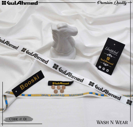 Gul Ahmed Boski Wash&Wear Unstitched